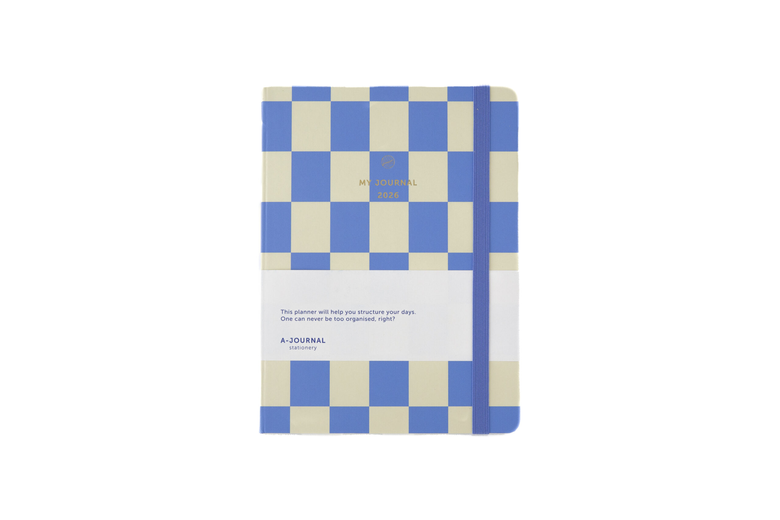 a-journal-my-journal-2026-tagebuch-blau-kariert image 1
