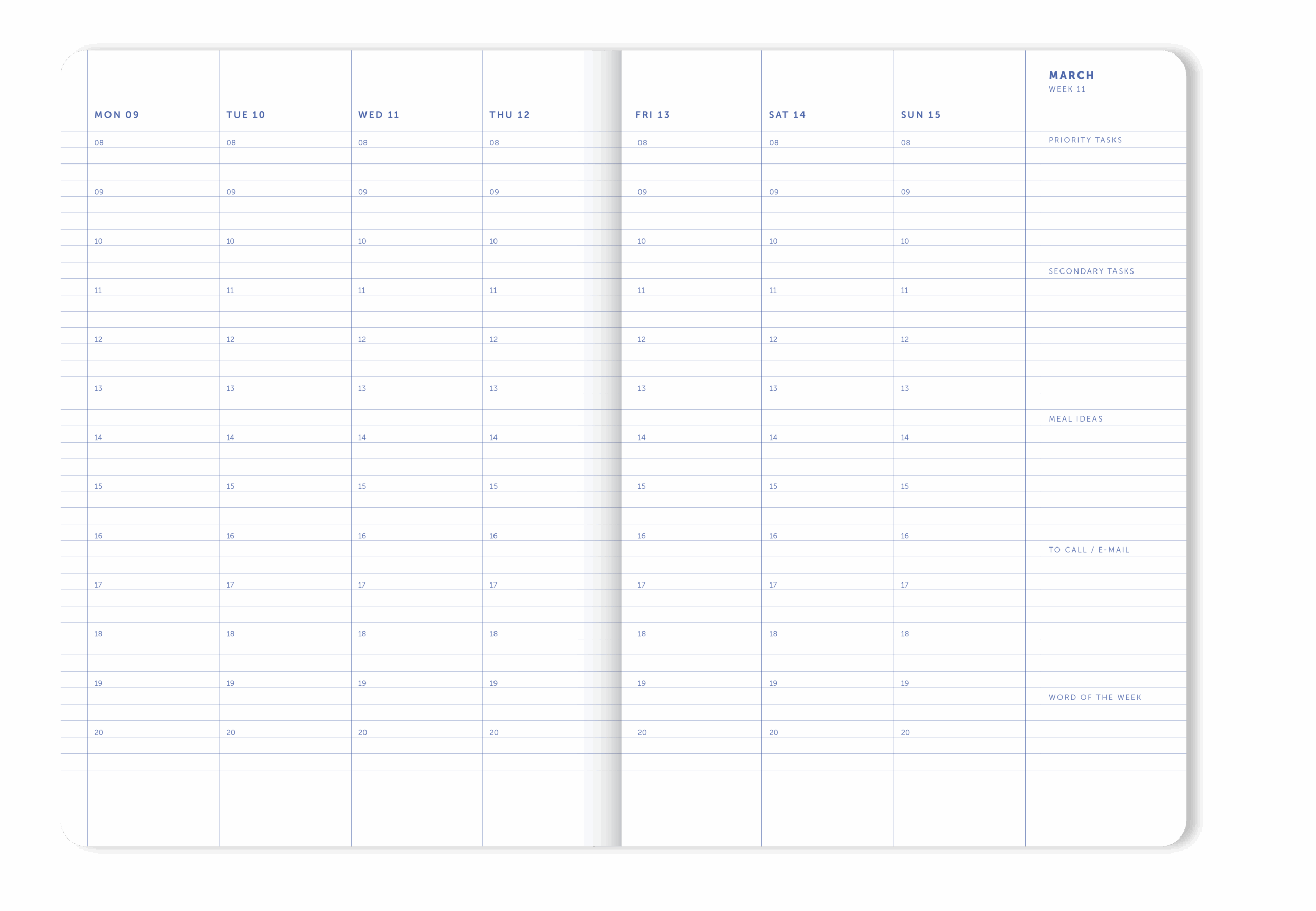a-journal-my-journal-kalender-2026-a4-stripes-gestreift image 4