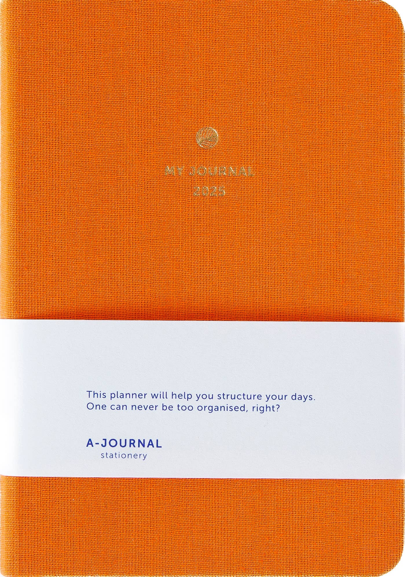 a-journal-my-journal-diary-2025-kalender-a6-blau image 1
