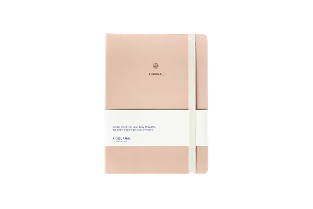 a-journal-notebook-notizbuch-beige image 1