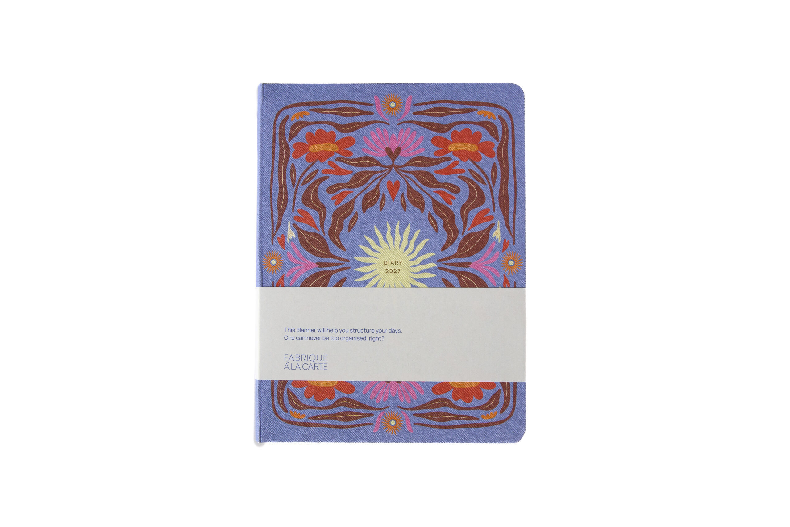 a-journal-fabrique-diary-2027-terminkalender-sun-lavender image 1