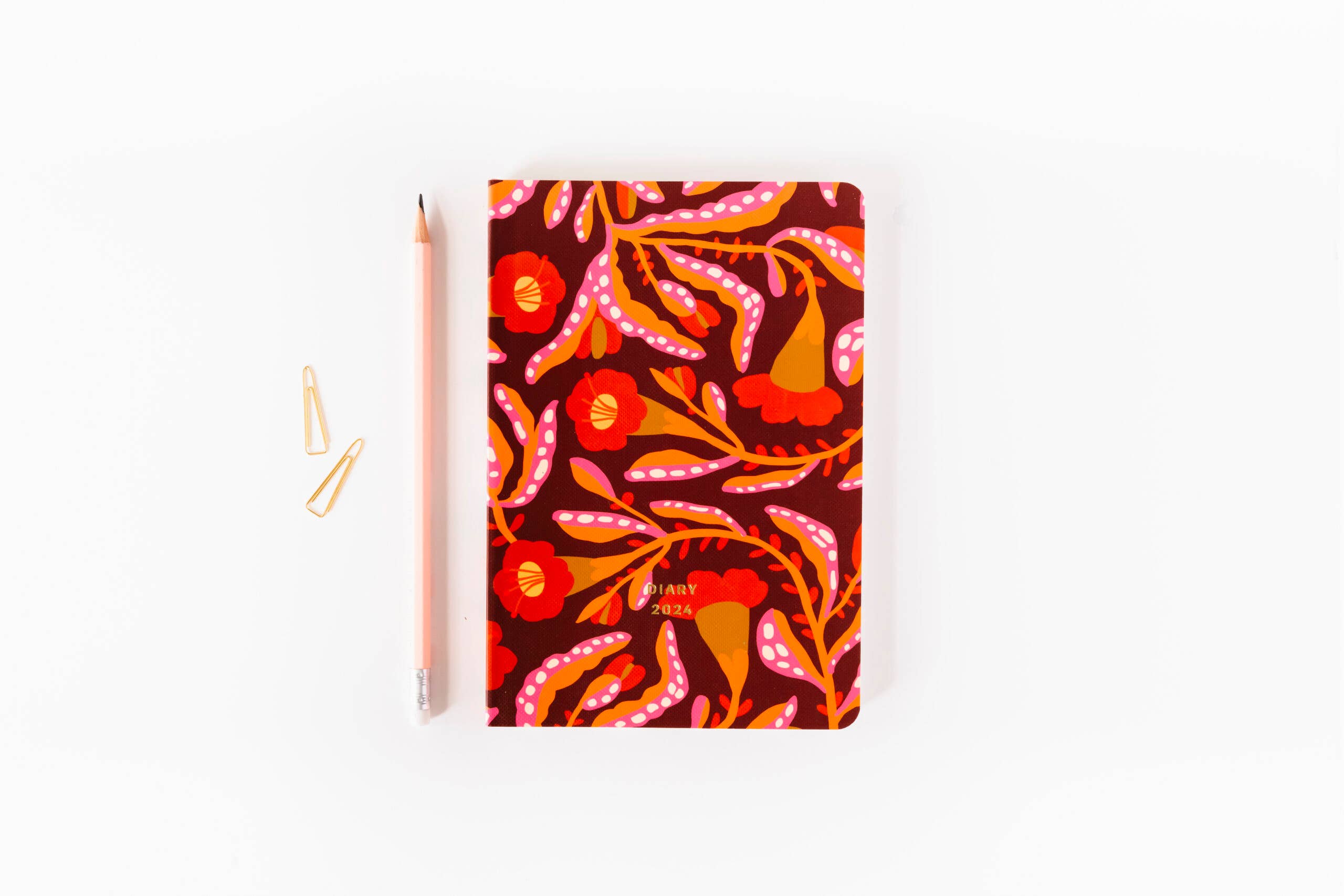 a-journal-fabrique-diary-2024-flowers-tagebuch-wochenkalender image 4