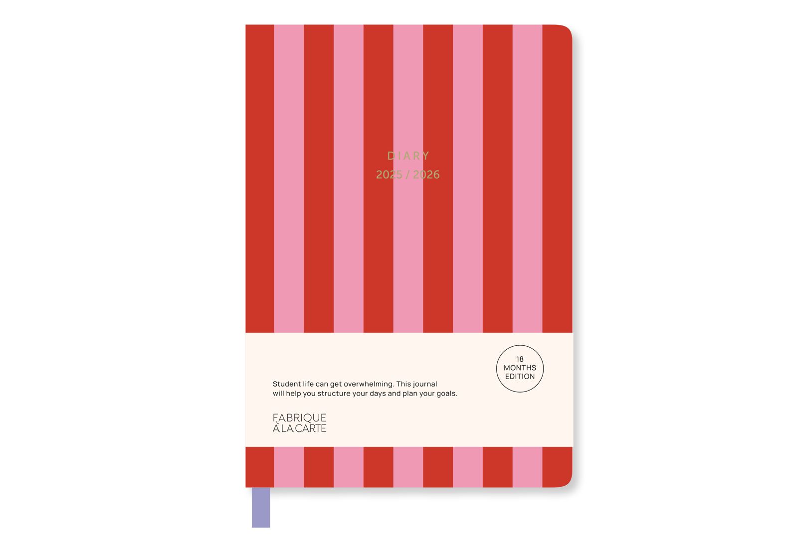 a-journal-fabrique-school-diary-2025-2026-pink-18-monate image 1