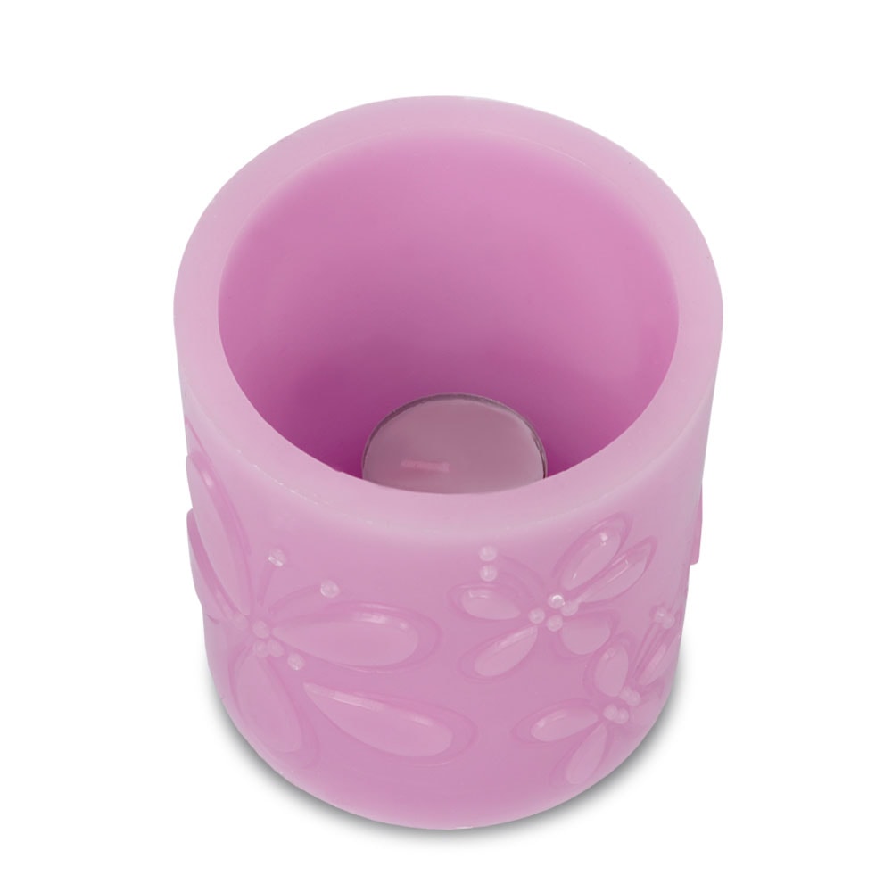 m-ller-kerzen-windlichter-windlicht-flower-mit-teelicht-glas image 2
