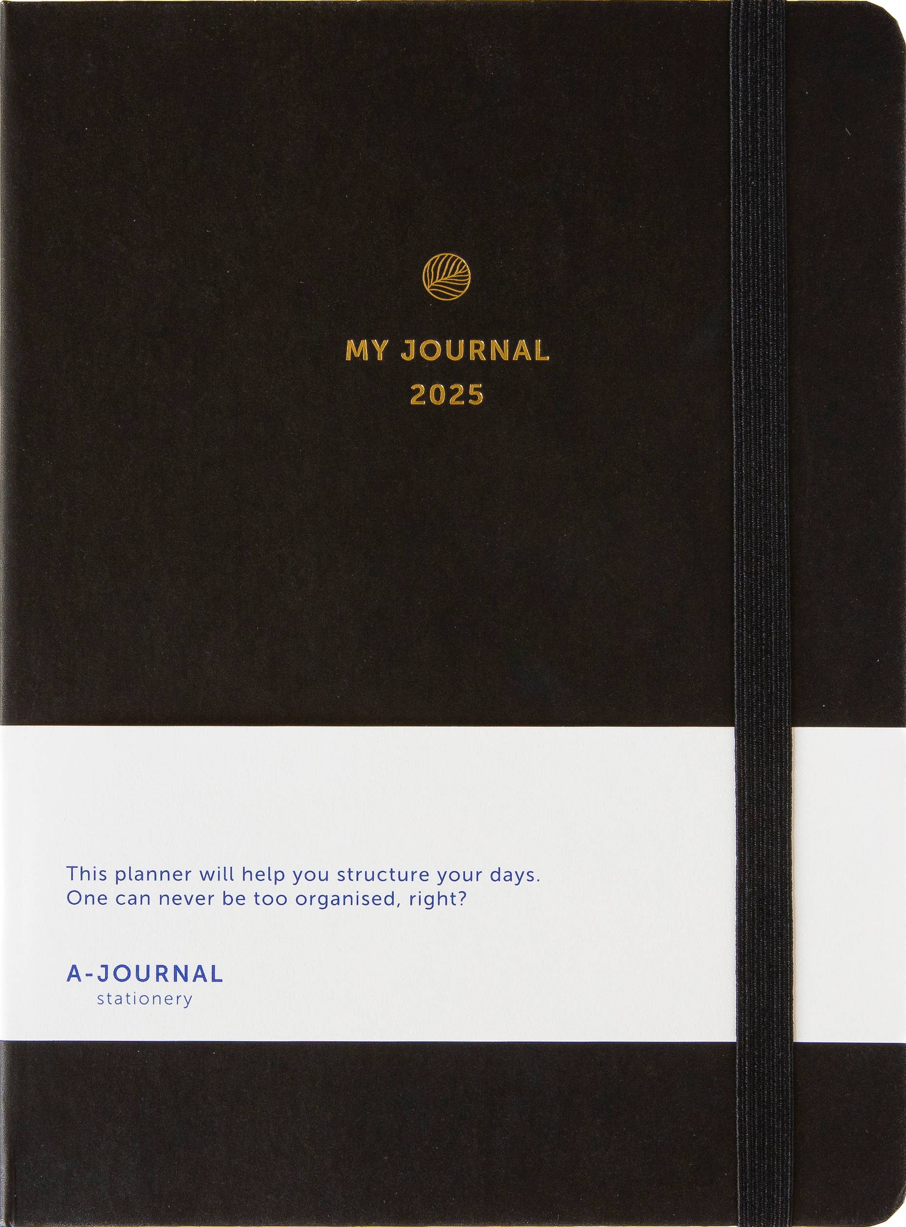 a-journal-my-journal-diary-2025-tagebuch-schwarz image 1