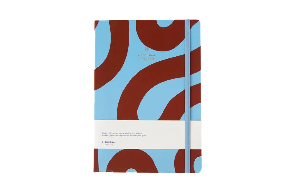a-journal-my-journal-a4-schulkalender-2025-2026-flow-blue image 1