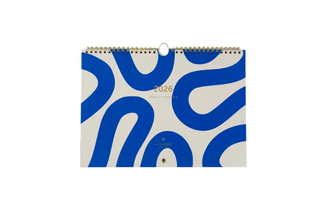 a-journal-family-planner-2026-familienkalender-flow-blue image 1