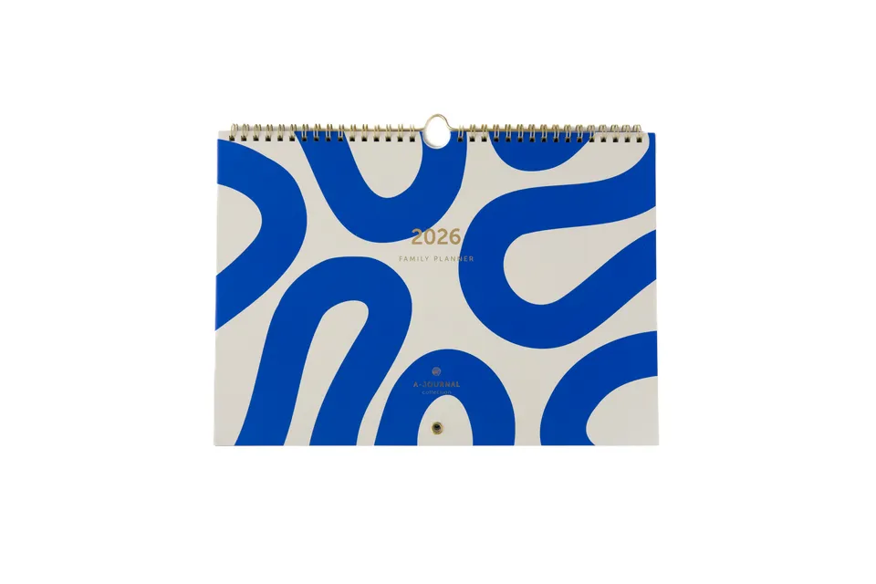 a-journal-family-planner-2026-familienkalender-flow-blue image 1