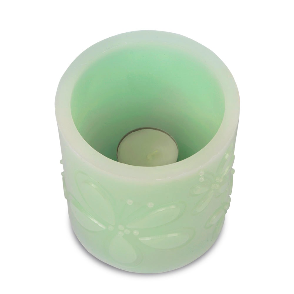 m-ller-kerzen-windlichter-windlicht-flower-mit-teelicht-glas image 4
