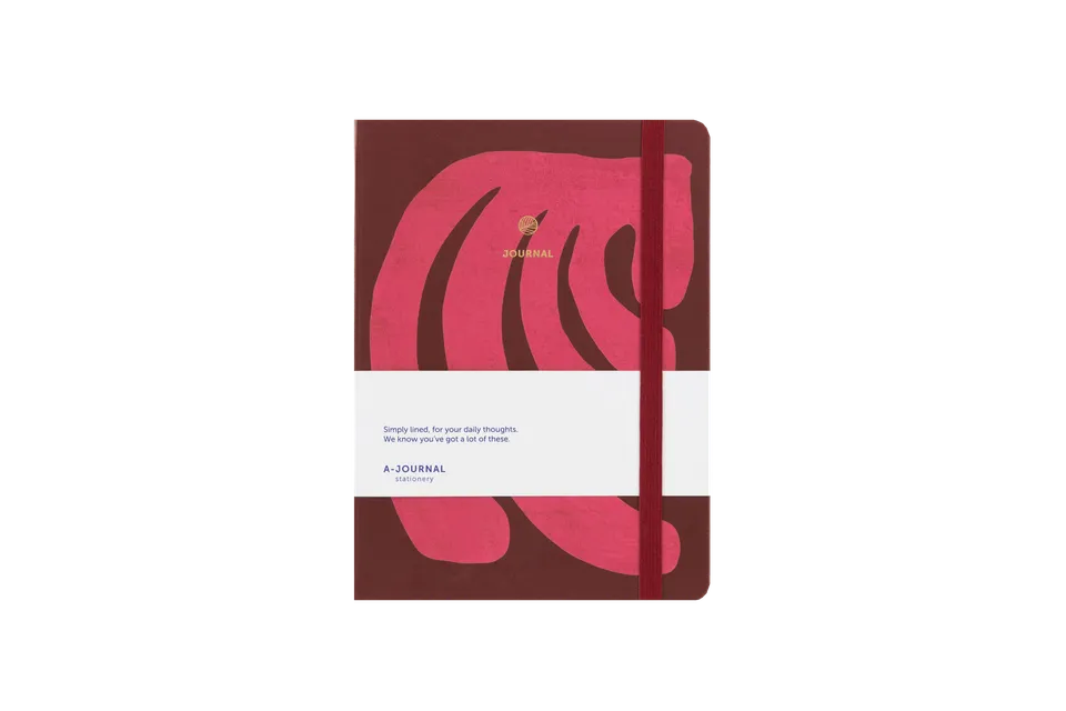 a-journal-notebooks-notizbuch-collage-pink-a5-rosa image 1
