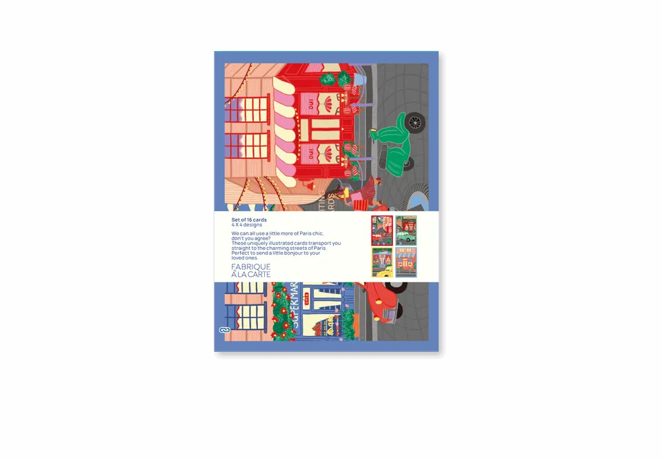 fabrique-cardset-in-box-paris-a-journal-kartenset image 1