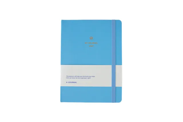 a-journal-my-journal-diary-tagebuch-kalender-2027-hellblau image 1