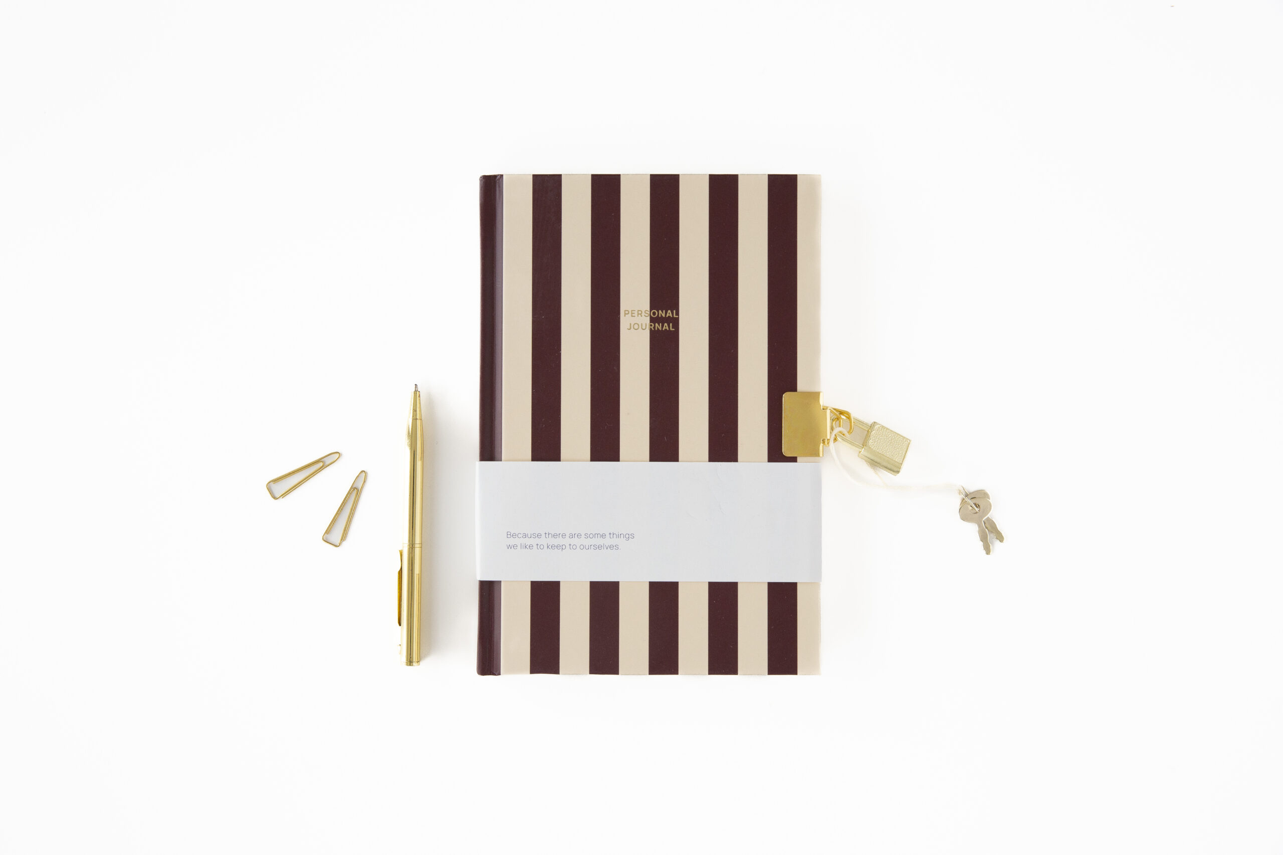 a-journal-personal-journal-tagebuch-stripes-gestreift image 3