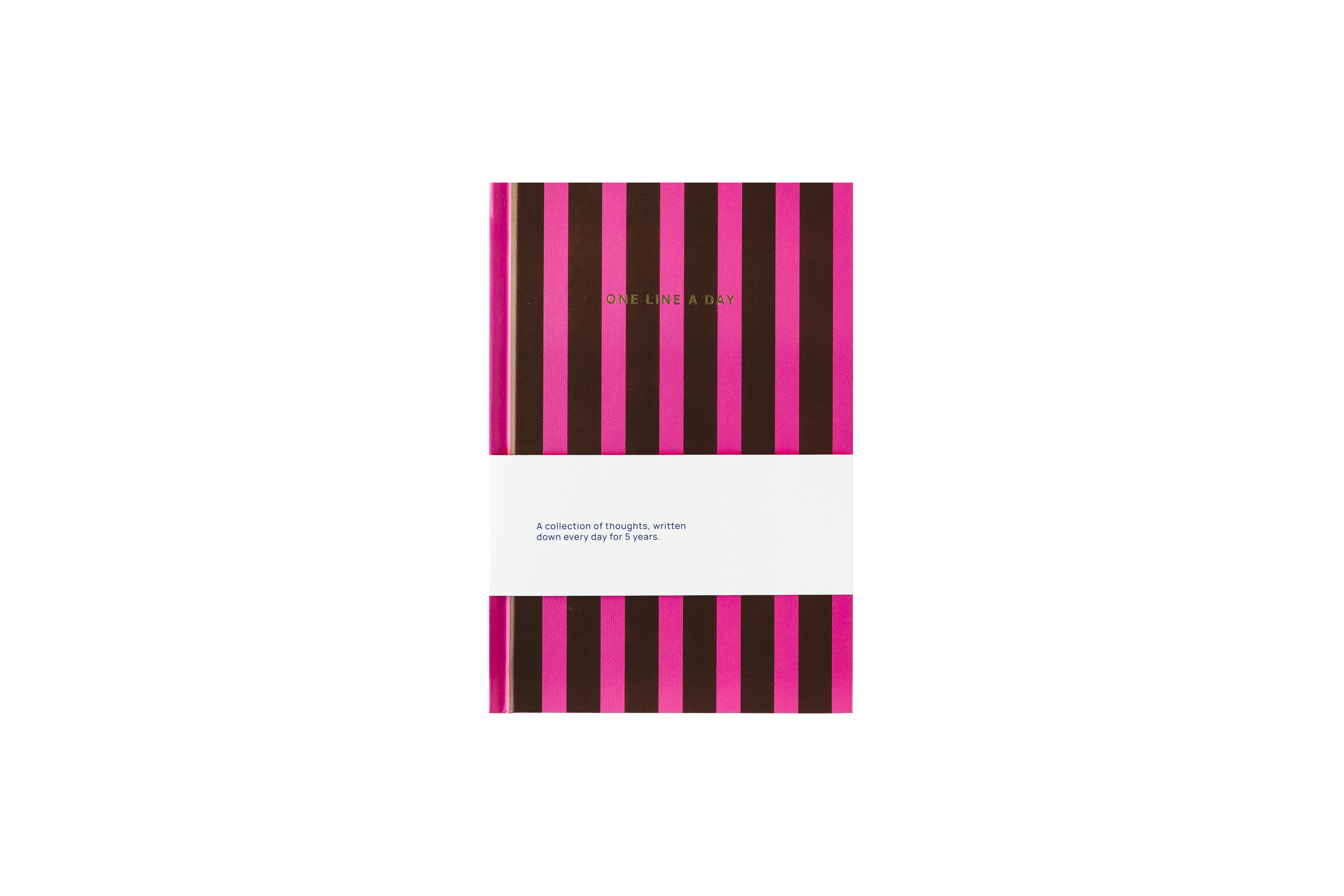 a-journal-one-line-a-day-stripes-tagebuch-5-jahre-liniert image 1