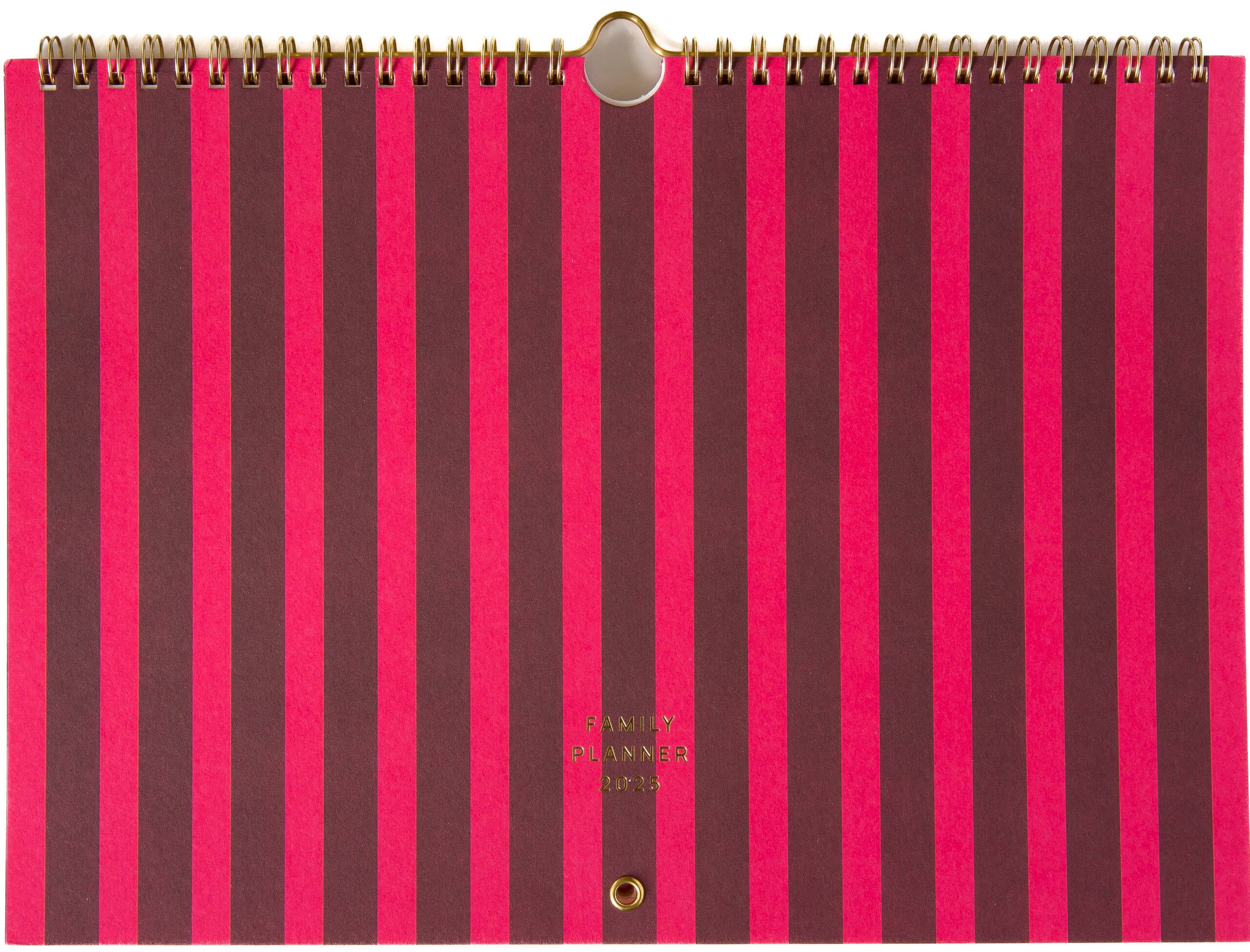 a-journal-fabrique-family-planner-2025-stripes-pink image 1