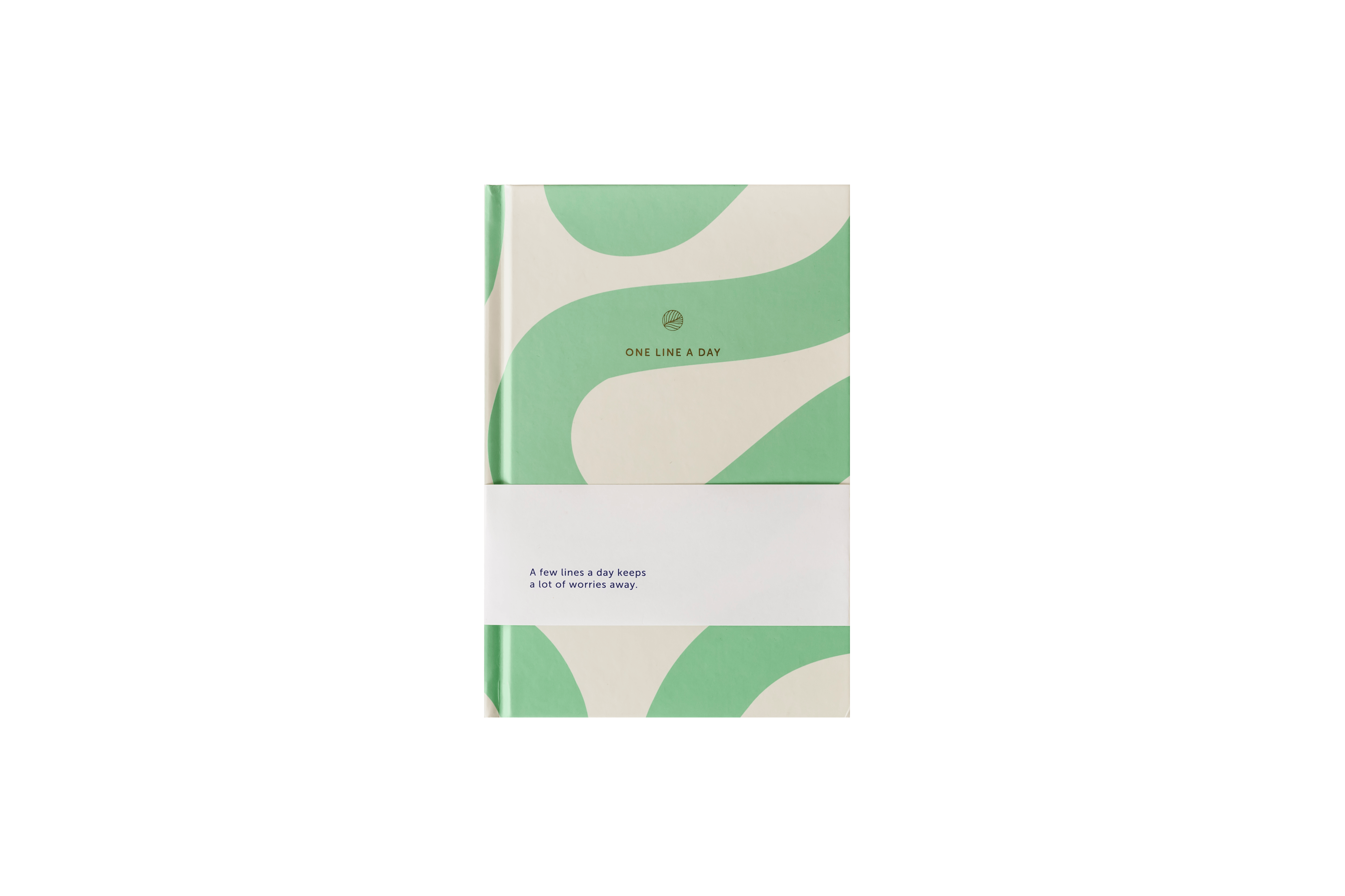 a-journal-one-line-a-day-flow-mint-5-jahres-tagebuch image 1