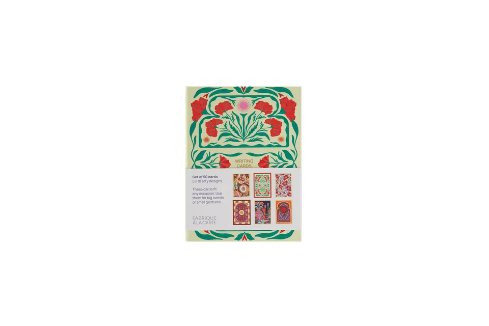a-journal-fabrique-writing-cards-karteikarten-set-papier image 1