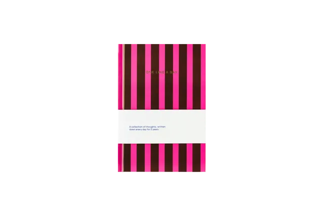 a-journal-one-line-a-day-stripes-tagebuch-5-jahre-liniert image 1