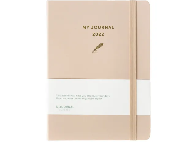 a-journal-my-journal-diary-2022-tagebuch-beige image 1