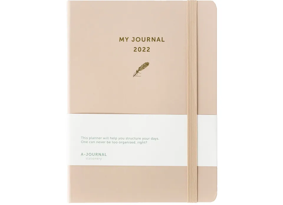 a-journal-my-journal-diary-2022-tagebuch-beige image 1
