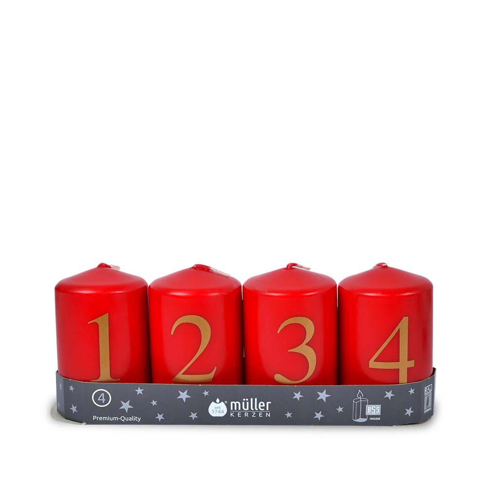 m-ller-kerzen-adventskerzen-90-55-mm-4er-set-zahlen image 1