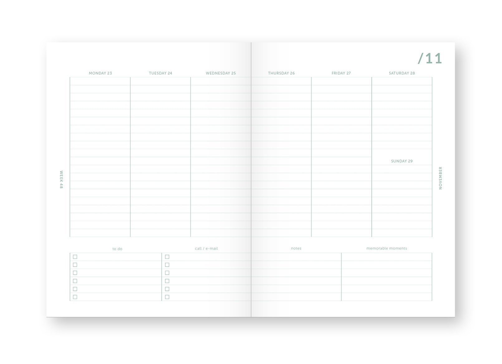 a-journal-my-journal-diary-2020-tagebuch-mintgr-n image 2